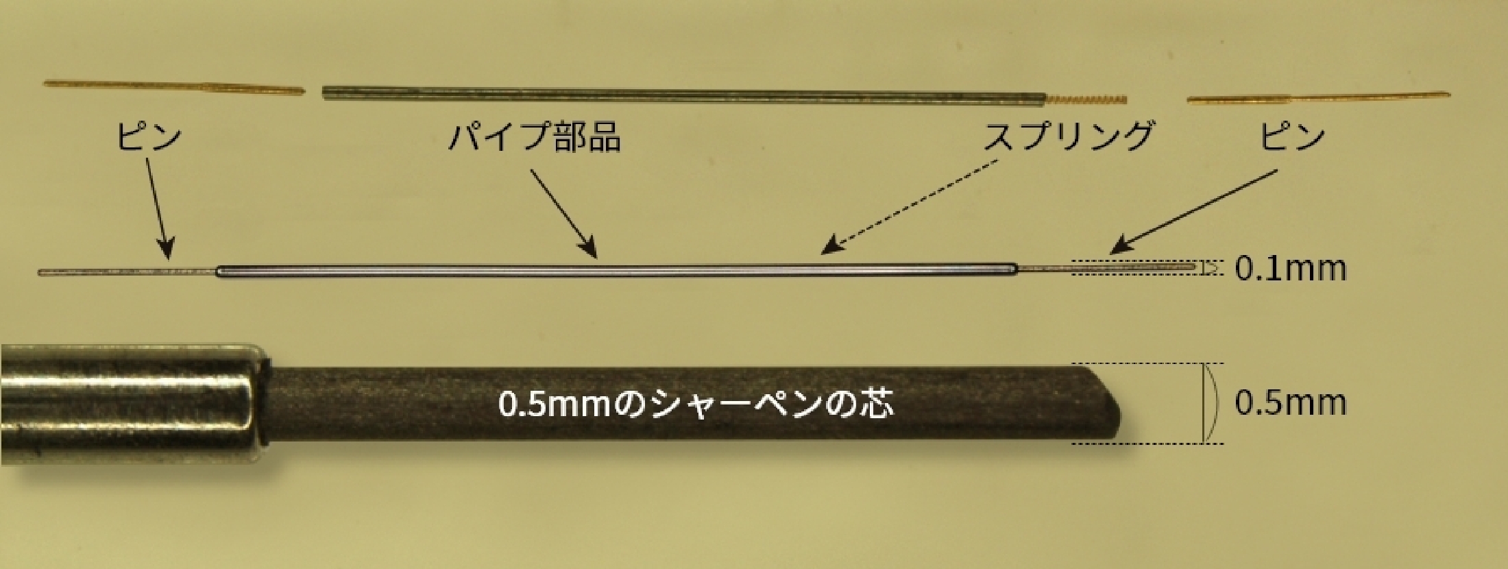 顕微鏡を活用した部品の組合わせ